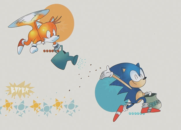 Yamaguchi Sonic Styled Redraw